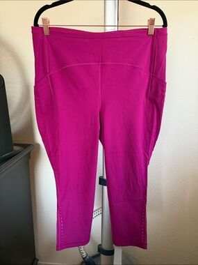 lululemon athletica Bright Magenta High-Rise Leggings, 21 inch inseam